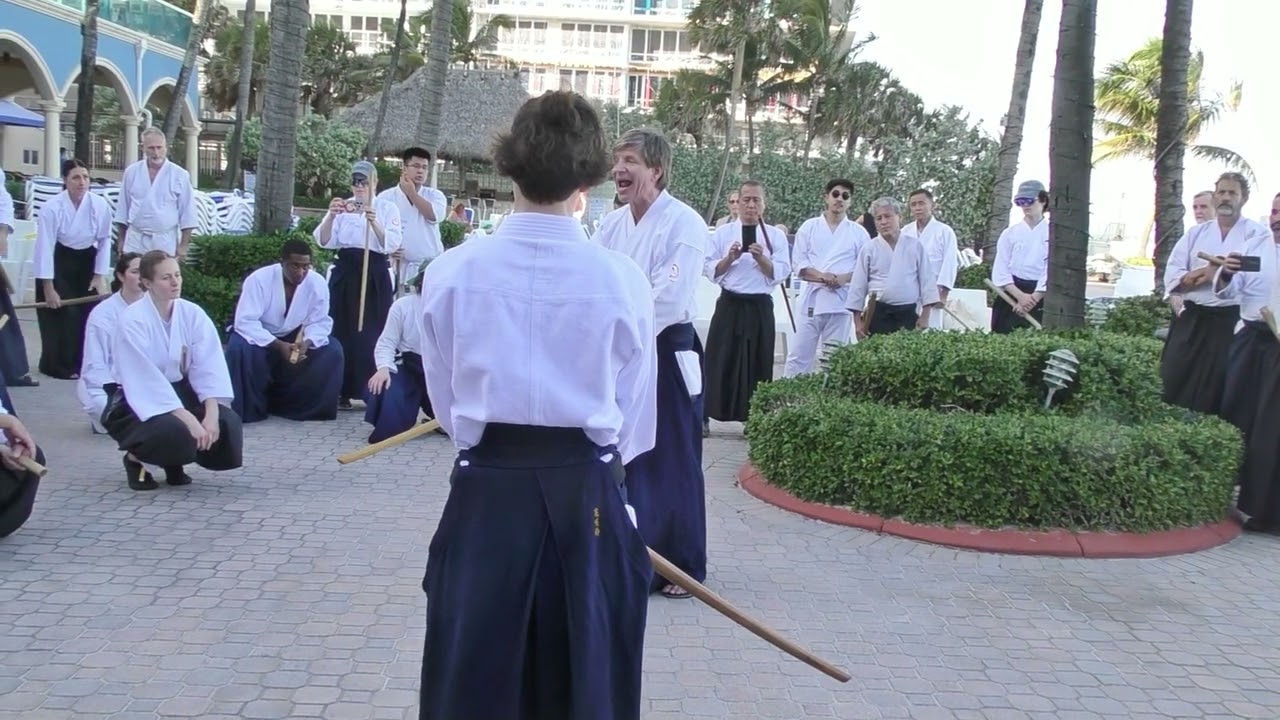 Florida Aikikai 2024 Wintercamp Class 10 Blue Spruell Shihan