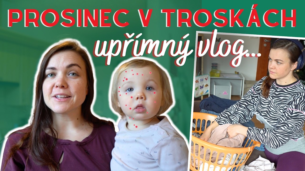 Vánoční nálada v troskách…🎄 upřímný vlog