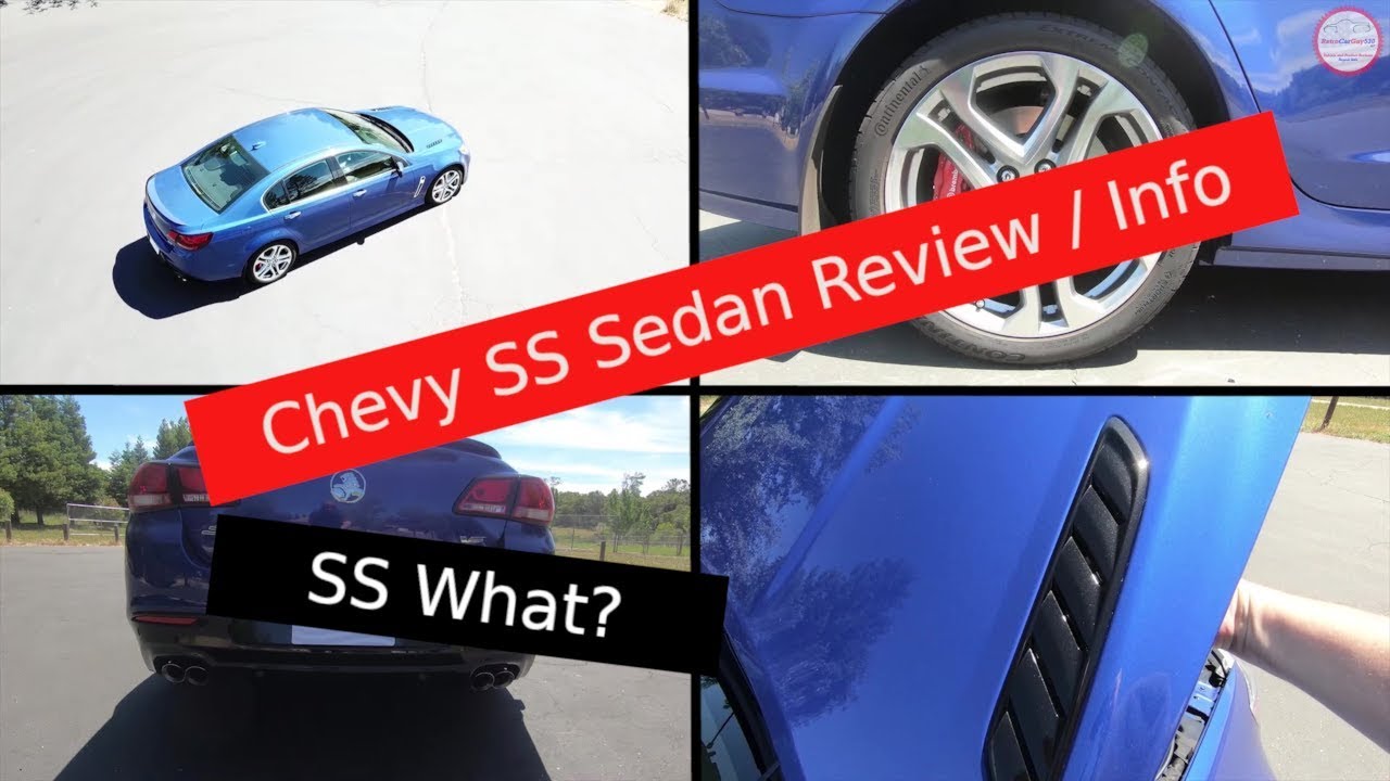 Обзор Chevrolet SS 2017 года — 6,2-литровый V8 — седан Sleeper