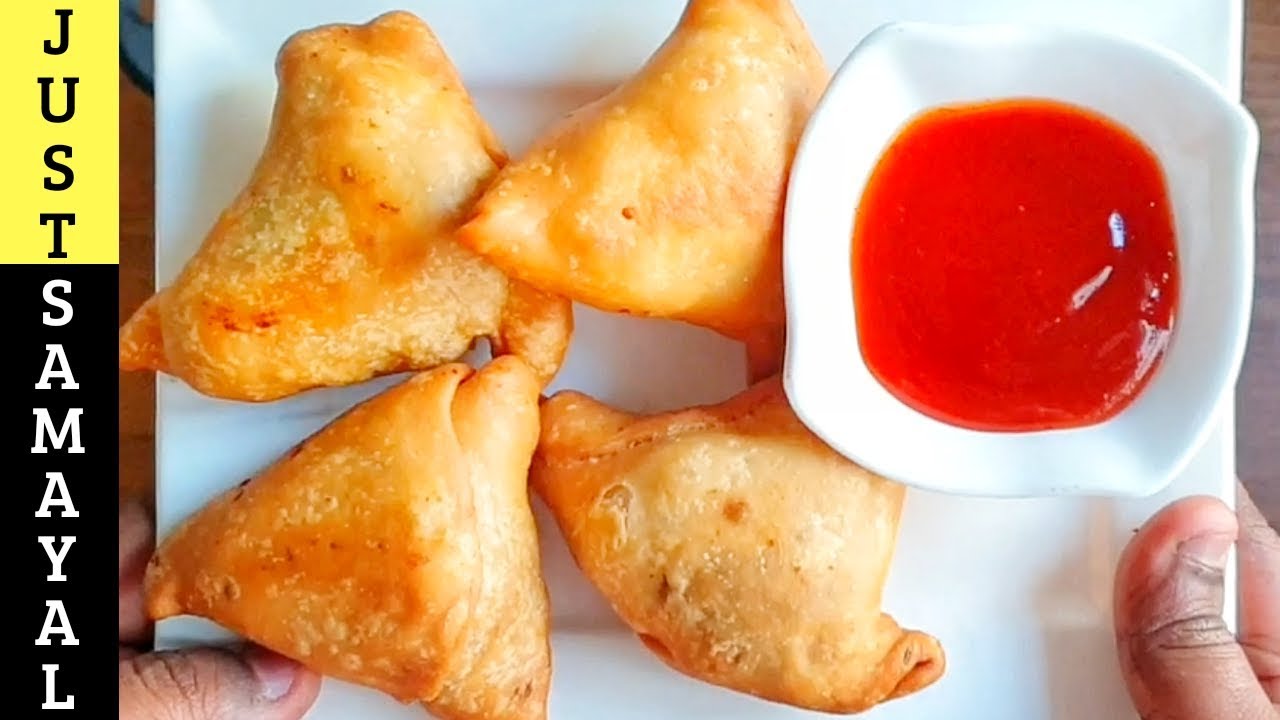 மிக சுவையான உருளைக்கிழங்கு சமோசா | சமோசா செய்வது எப்படி | Aloo samosa in tamil | Potato Samosa