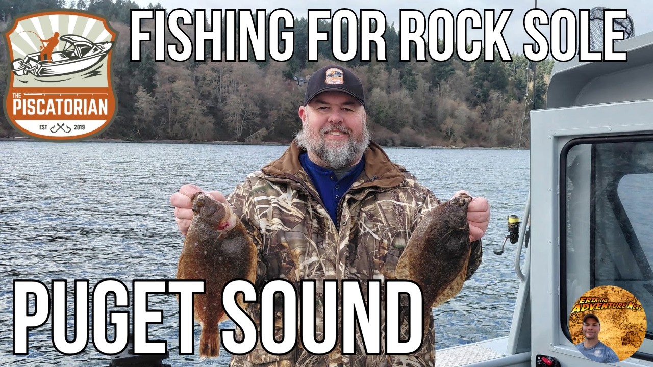 Rock Sole Fishing Puget Sound with The Piscatorian Guide Service