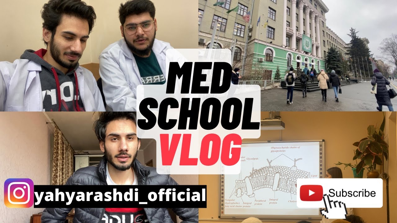 FIRST DAY AT MED SCHOOL | KHARKHIV NATIONAL MEDICAL UNIVERSITY | UKRAINE VS RUSSIA WAR | VLOG 09