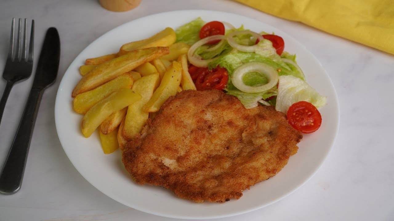 MILANESA DE POLLO EMPANIZADO | FACIL Y RAPIDO