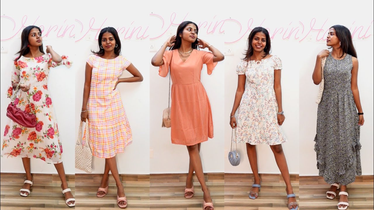Cute brunch date outfits from AMAZON&hearts;️ Styling + Haul || HARINI SI