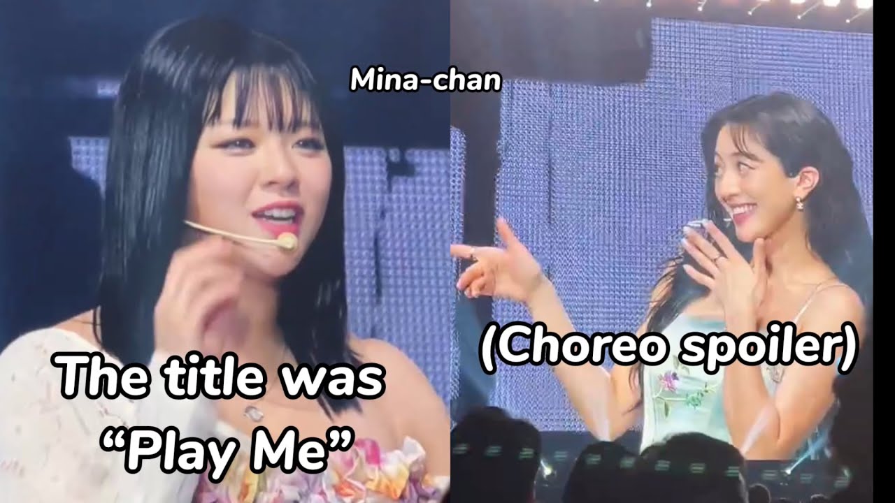 twice *casually* spoiling jeongyeon’s solo…
