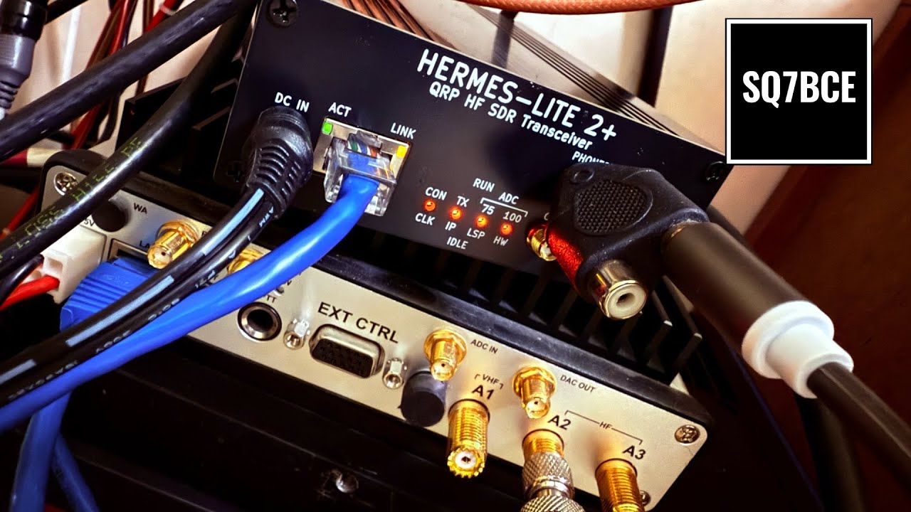 TRX SDR Hermes Lite 2 + Thetis HL MI0BOT vs SunSDR + ExpertSDR3 - por&oacute;wnanie NR (Noice Reduction)