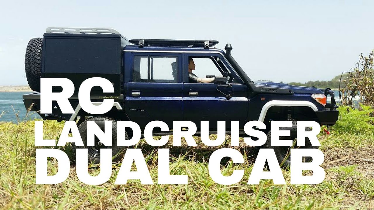 Scale RC Landcruiser 79 Dual Cab on RC4WD Trail Finder 2.