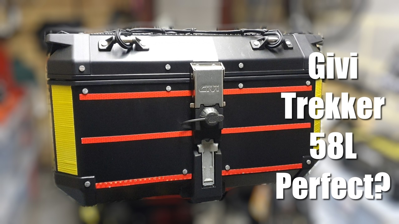Why the Givi Trekker 58 is probably the best top box, critical analysis