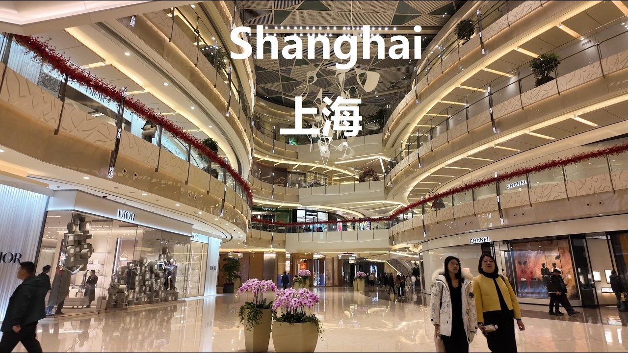Shanghai City IFC Mall 4K｜Skyscrapers｜Lujiazui District｜Yaohan Department Store