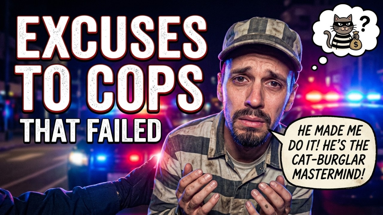 101 Dumbest Things People Said While Getting Arrested (And Thought It Helped)