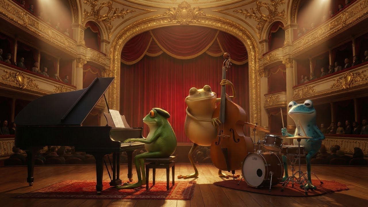 【BGM】La maledizione del corvo 🐸 Frog Jazz Band