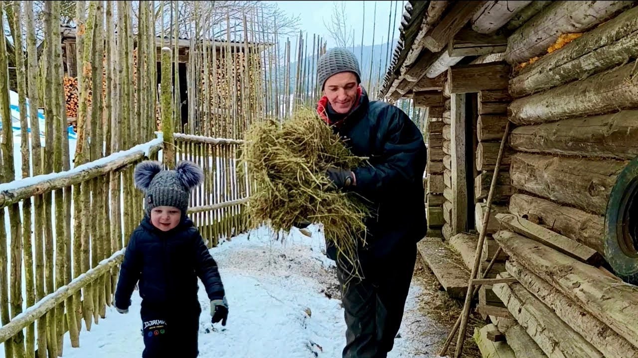 Life on the Edge:Young Family Survives in the Remote Carpathian Mountains 4Hour Village Documentary