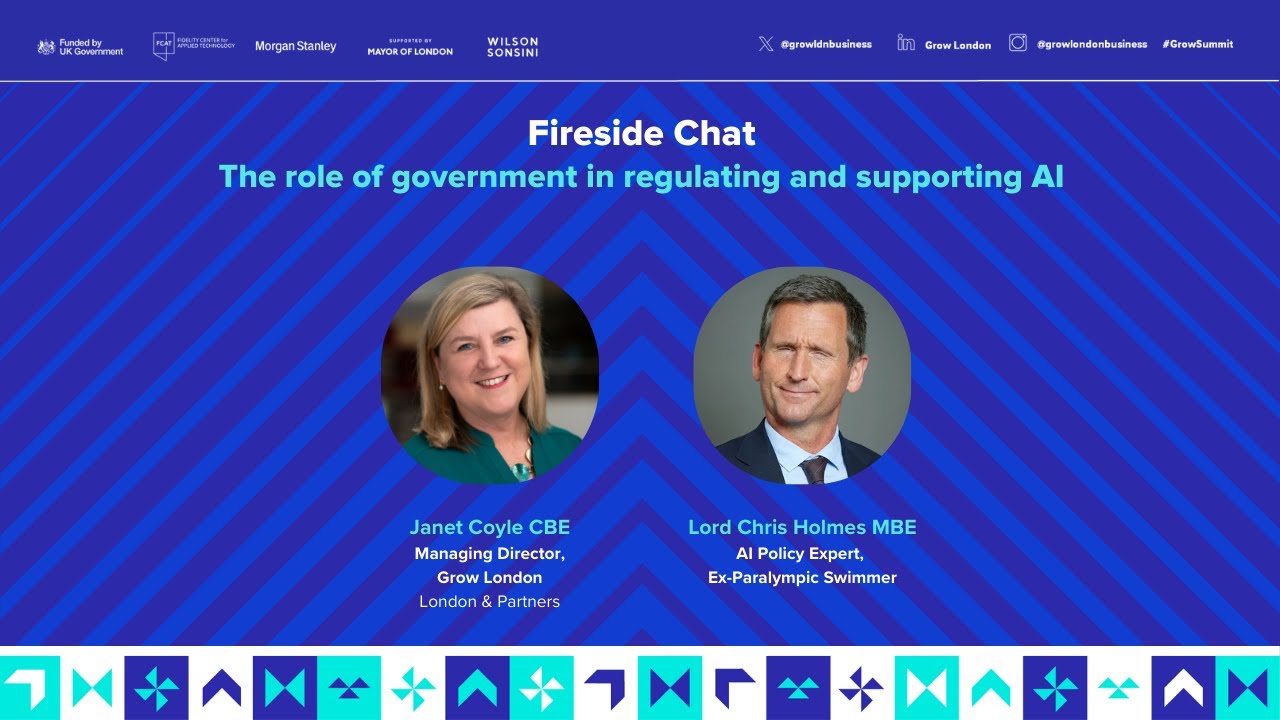 Grow Summit 2025: Future Horizons | Fireside Chat: Government's role in regulating and supporting AI