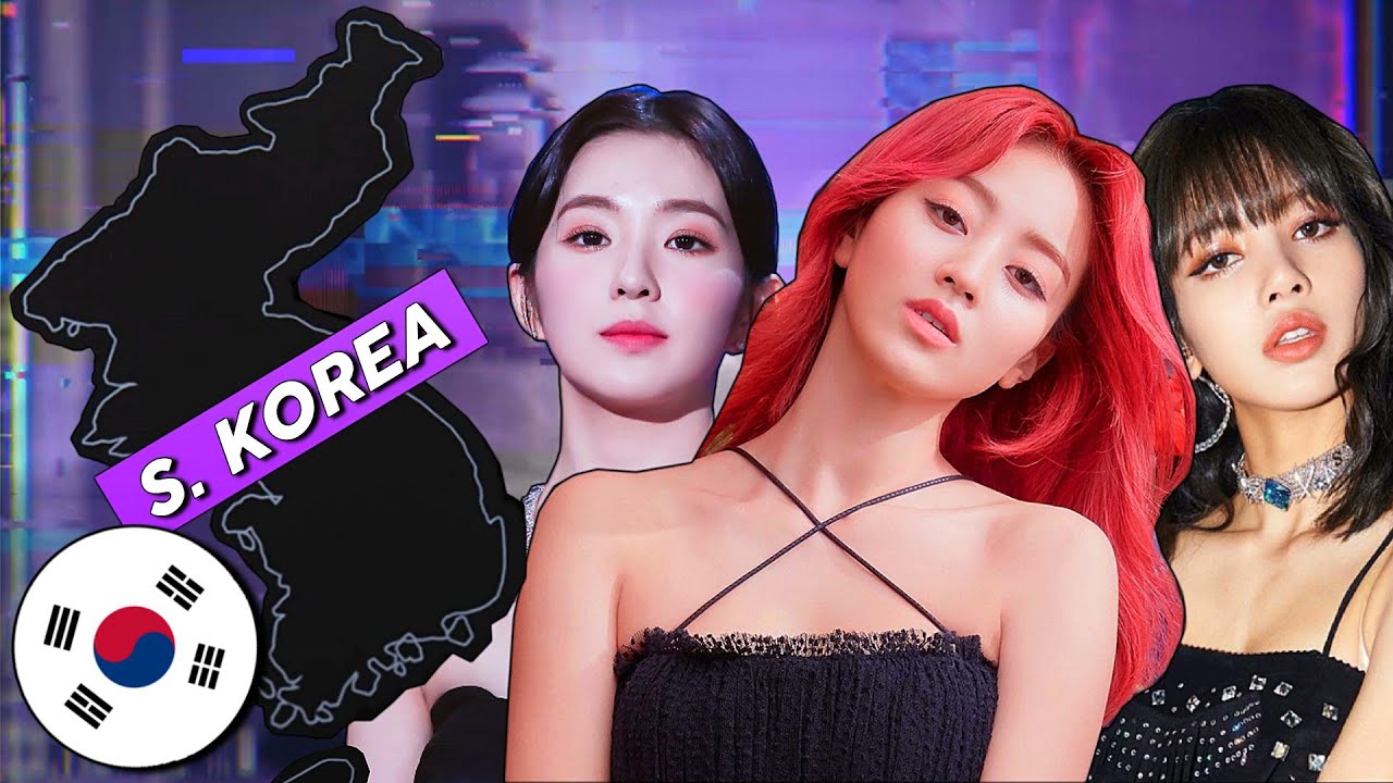 Какая женская группа страны в жанре K-pop — Red Velvet, TWICE или BLACKPINK?