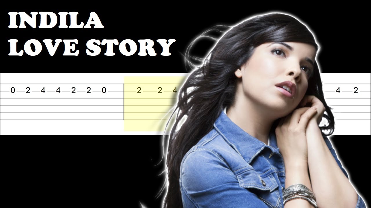 Indila - Love Story (Easy Guitar Tabs Tutorial)