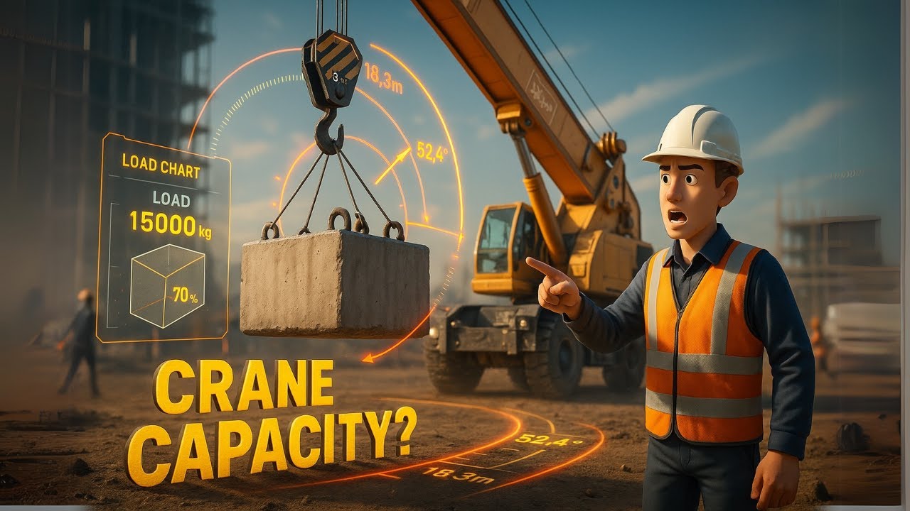 How to Calculate Safe Crane Load Limits on Site | Step-by-Step