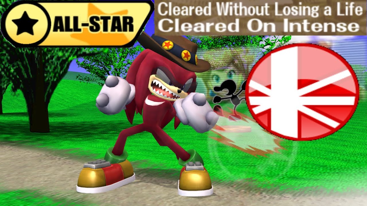 Project M Ex Remix 0.95b - All Star Mode on Intense with Knuckles