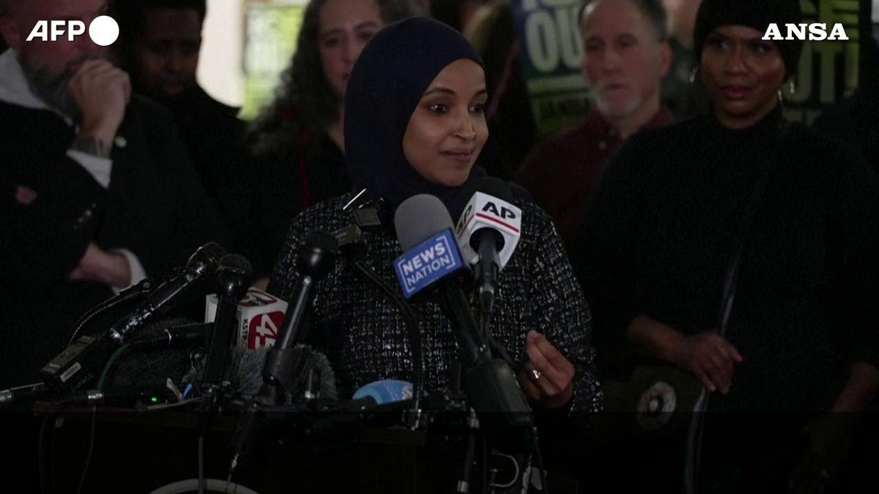 Aggressione alla deputata Ilhan OMAR A MINNEAPOLIS: 