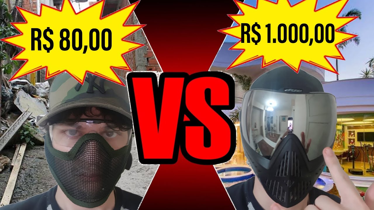 Dye I5 x Máscara Telada: QUAL Vale Mais a Pena Para Airsoft? 🧐🔥