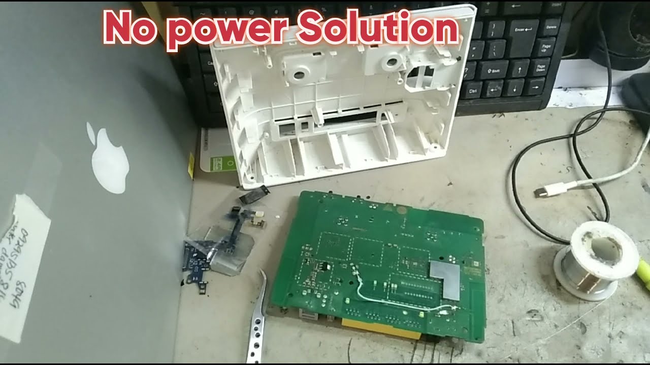 B315s-936 Modem No Power Solution/ How to Repair Modem no Power