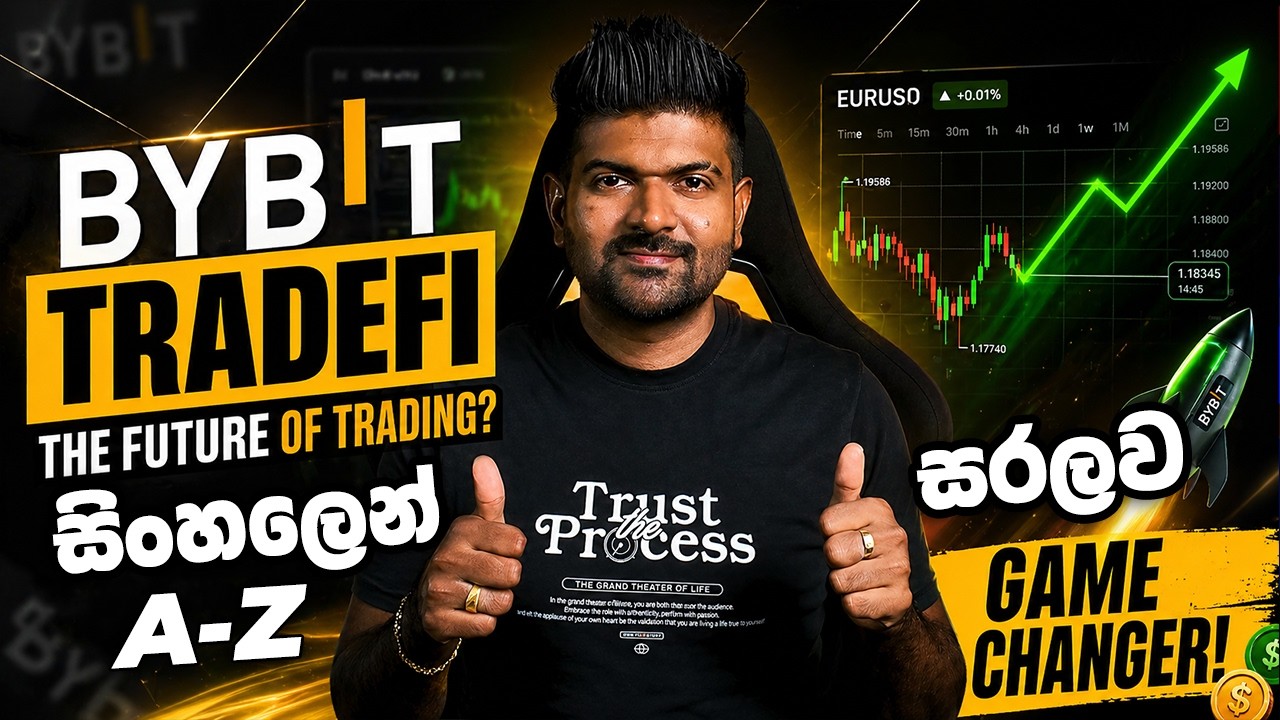 I Made My First Profit Using TradeFi.BYBIT TradeFI GAME CHANGER SINHALA