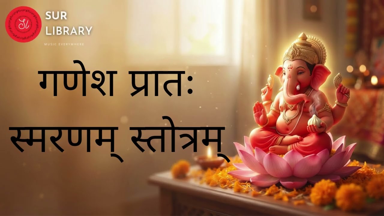 Ganesh Pratah Smaranam Stotram | Morning Ganesha Prayer | Start Day with Blessings