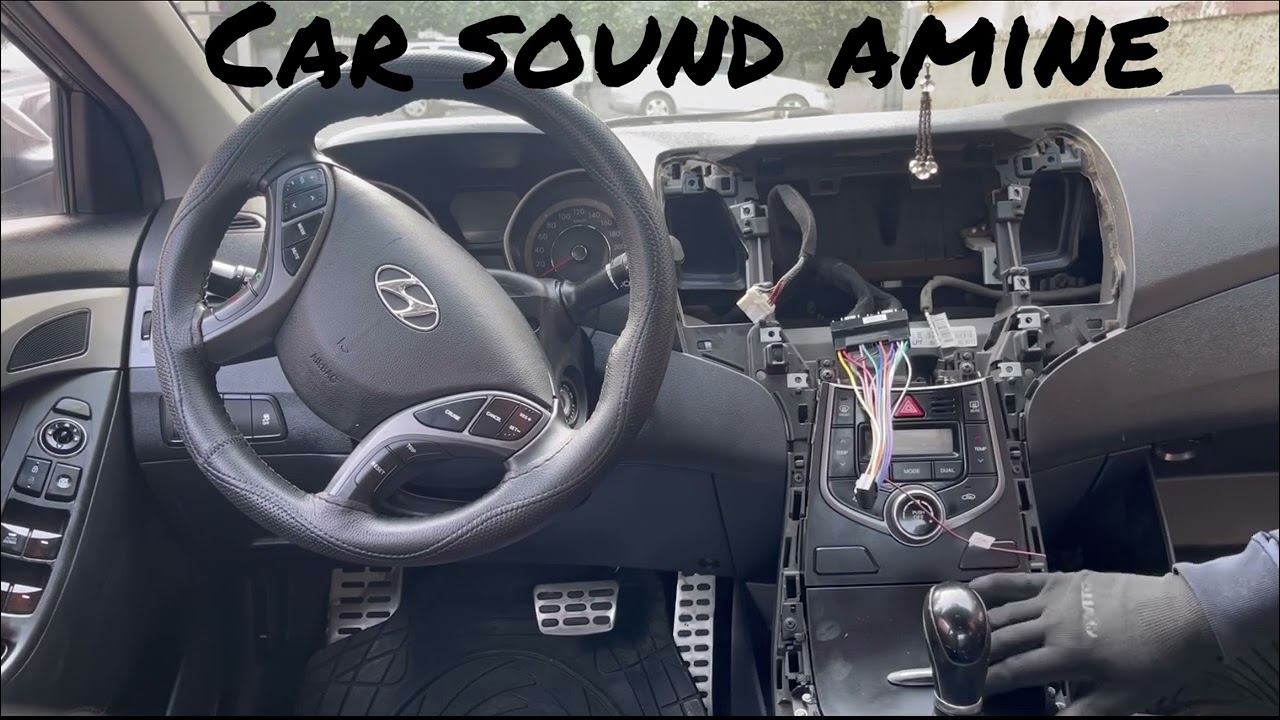 How to install android radio for Hyundai Elantra 2013/2016