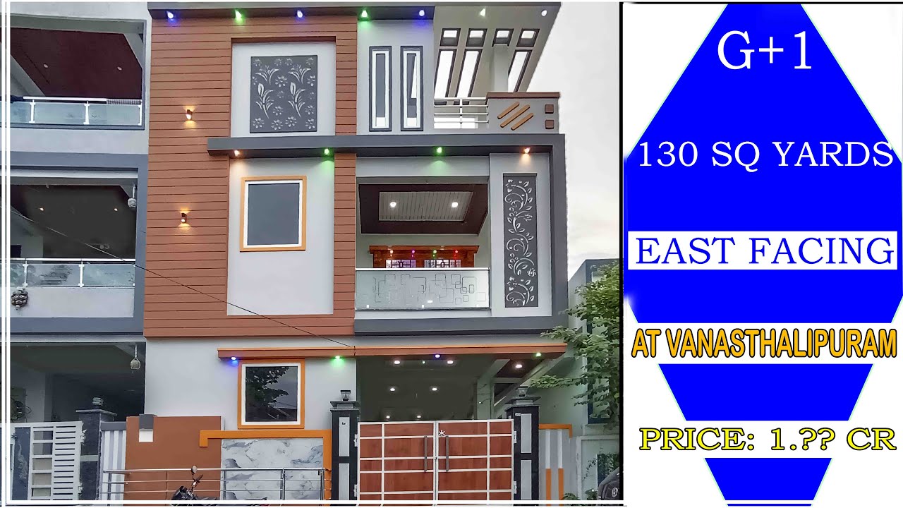 G+1 || EAST FACING || HOUSE FOR SALE || 130 SQ YARDS || AT VANASTHALIPURAM || URK PROPERTIES