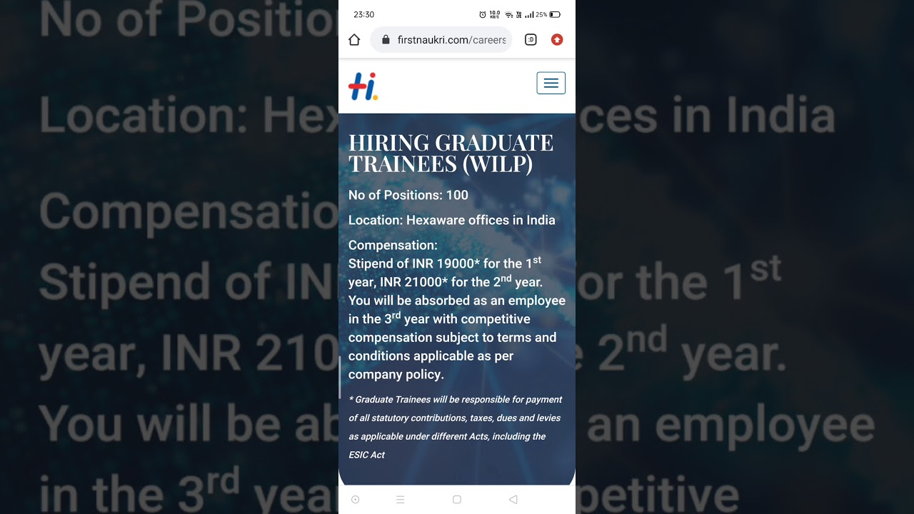 Hexaware Off Campus Drive 2021 |