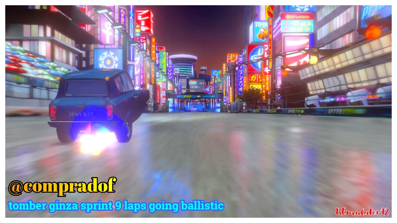 Cars 2 The Video Game | Tomber - Battle Race (Going Ballistic) | Ginza Sprint 9 Laps