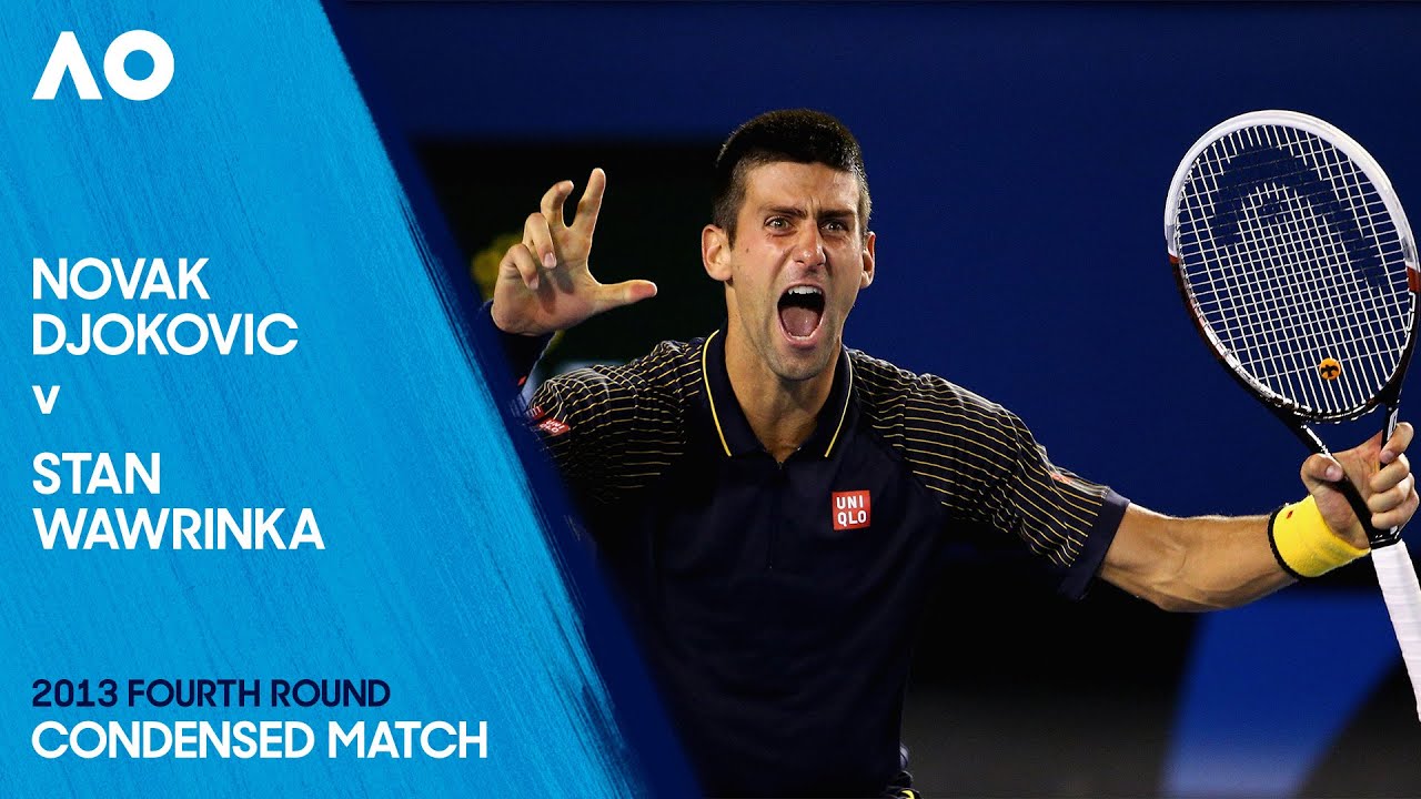 Novak Djokovic v Stan Wawrinka Condensed Match | Australian Open 2013 Fourth Round