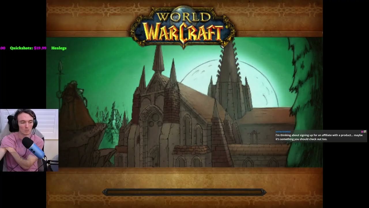 Scarlet Monastery Cathedral : World of Warcraft Classic Affliction Warlock