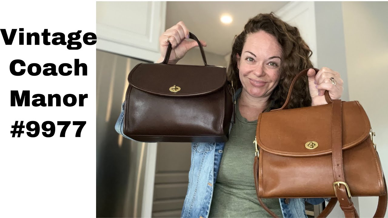 Vintage Coach Manor #9977, one of my favorite Vintage Coach bags!
