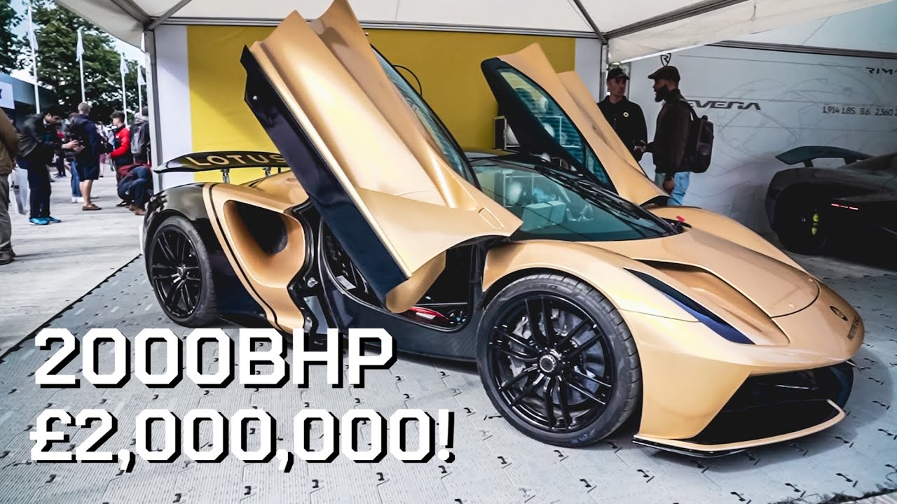 My First Experience In The Lotus Evija 2000bhp Electric Hypercar!