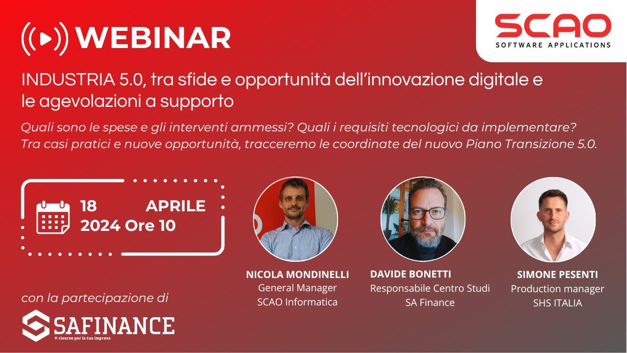Industria 5.0: Credito d’Imposta, Transizione Digitale & Risparmio Energetico