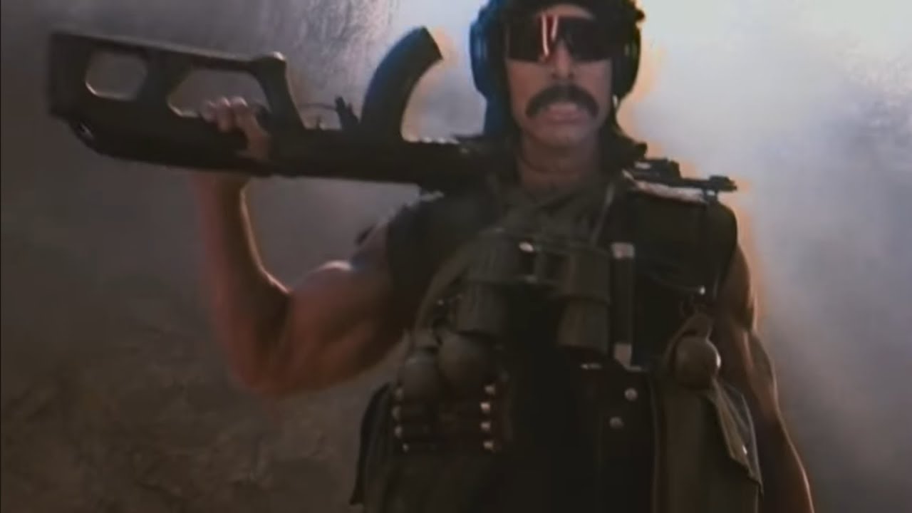 @DrDisRespect Rumble Premium Ad #8 - Commando (Arnold Schwarzenegger)