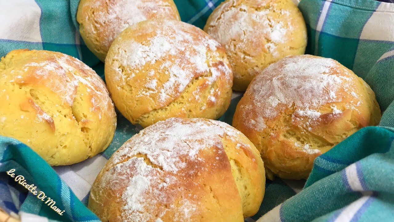 PANINI ALLA RICOTTA SARDI - MORBIDISSIMI, PROFUMATI, FACILI DA FARE! SU PANI DE ARRESCOTTU- Sardinia