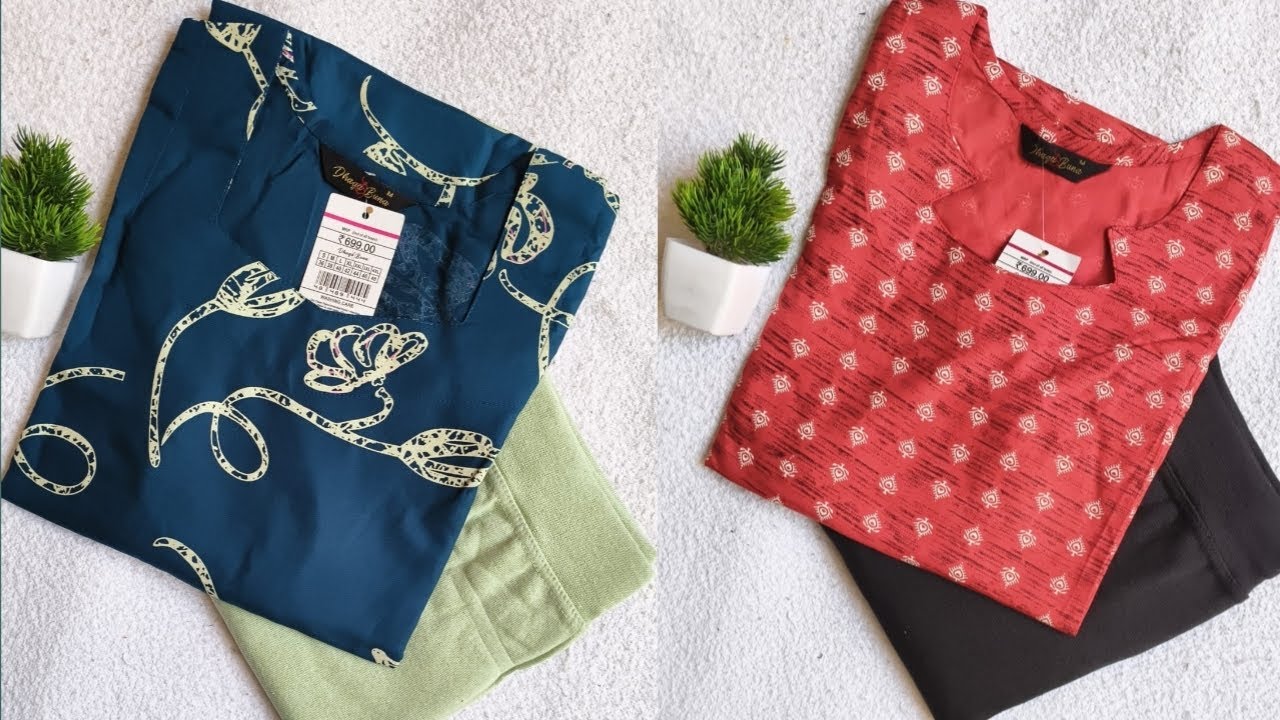 REYON mixed COTTON💥 2 piece set collection #jobinaaricenterprises #reyonkurtis #cotton2piece #tamil