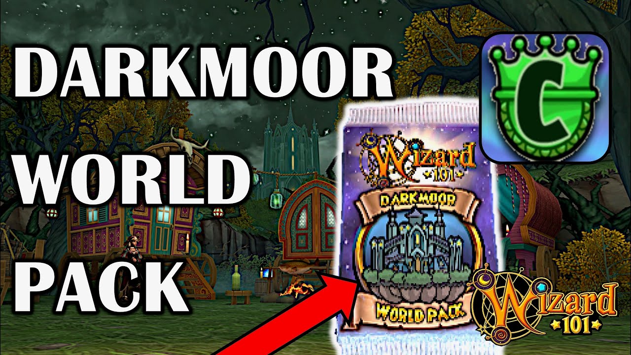 Wizard101 - We Spent 20,000 CROWNS On NEW DARKMOOR WORLD PACKS! (Abomination Gear)