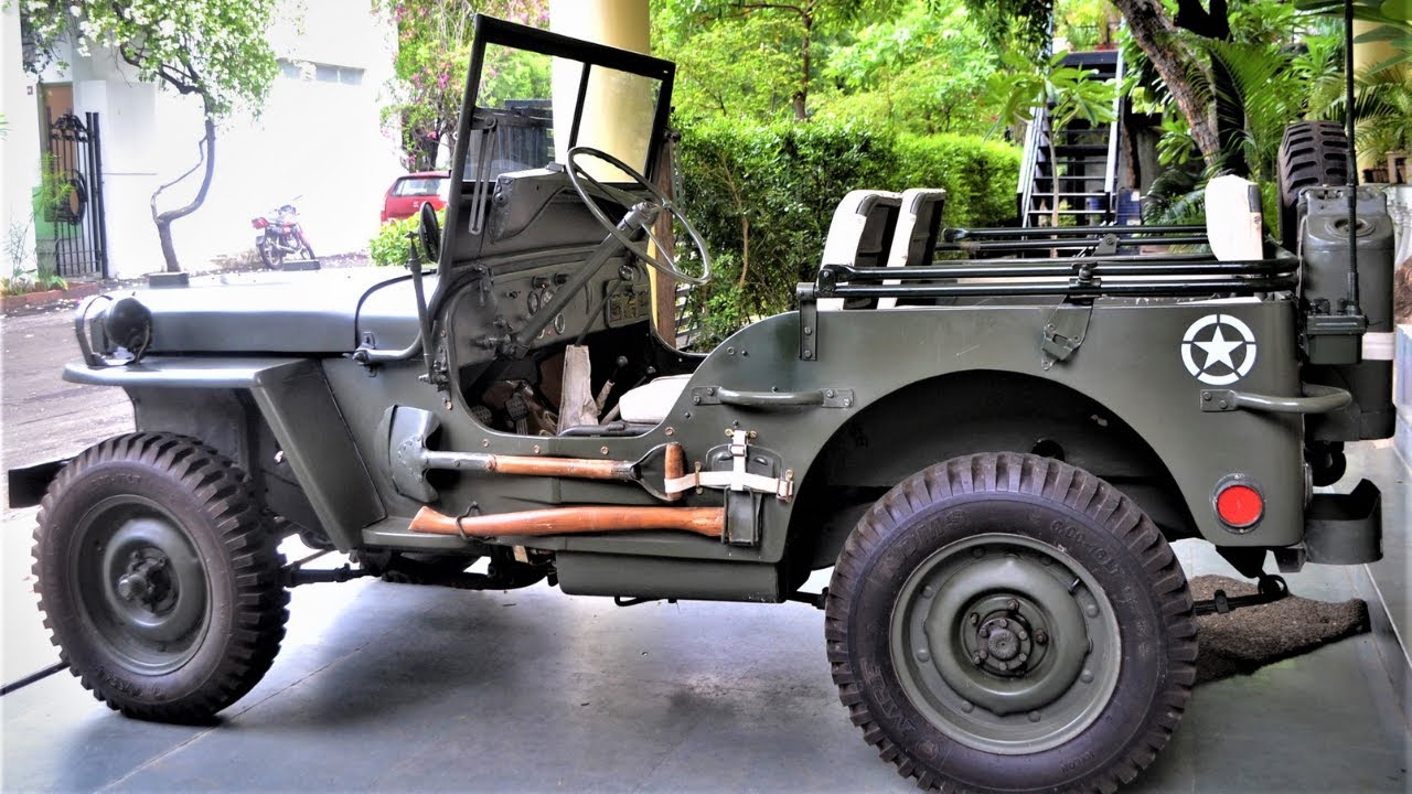 Ford GPW 1944 года времён Второй мировой войны, великолепно отреставрированный мастерской Sonpar'...
