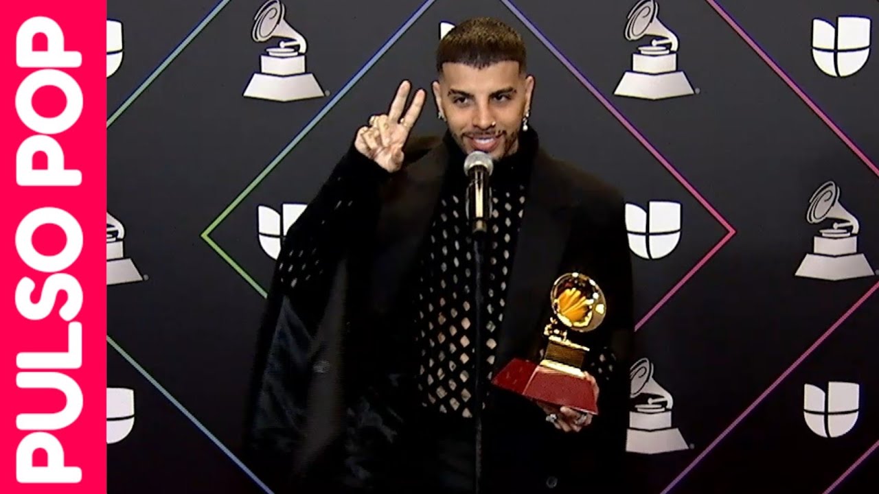 RAUW ALEJANDRO gana su primer LATIN GRAMMY | Entrevista Backstage (EXCLUSIVA)