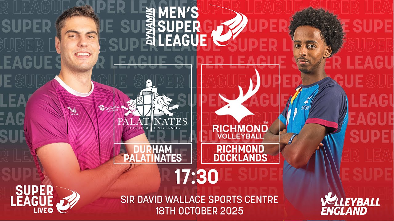SUPER LEAGUE OPENING WEEKEND | Durham Palatinates v Richmond Docklands | DYNAMIK Men's Super League