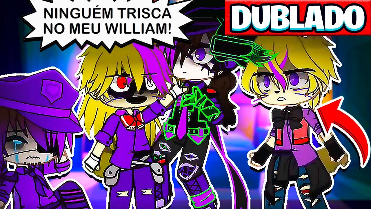 FAMÍLIA AFTON CONHECE SUA OUTRA FORMA ! MINI FILME GACHA CLUB