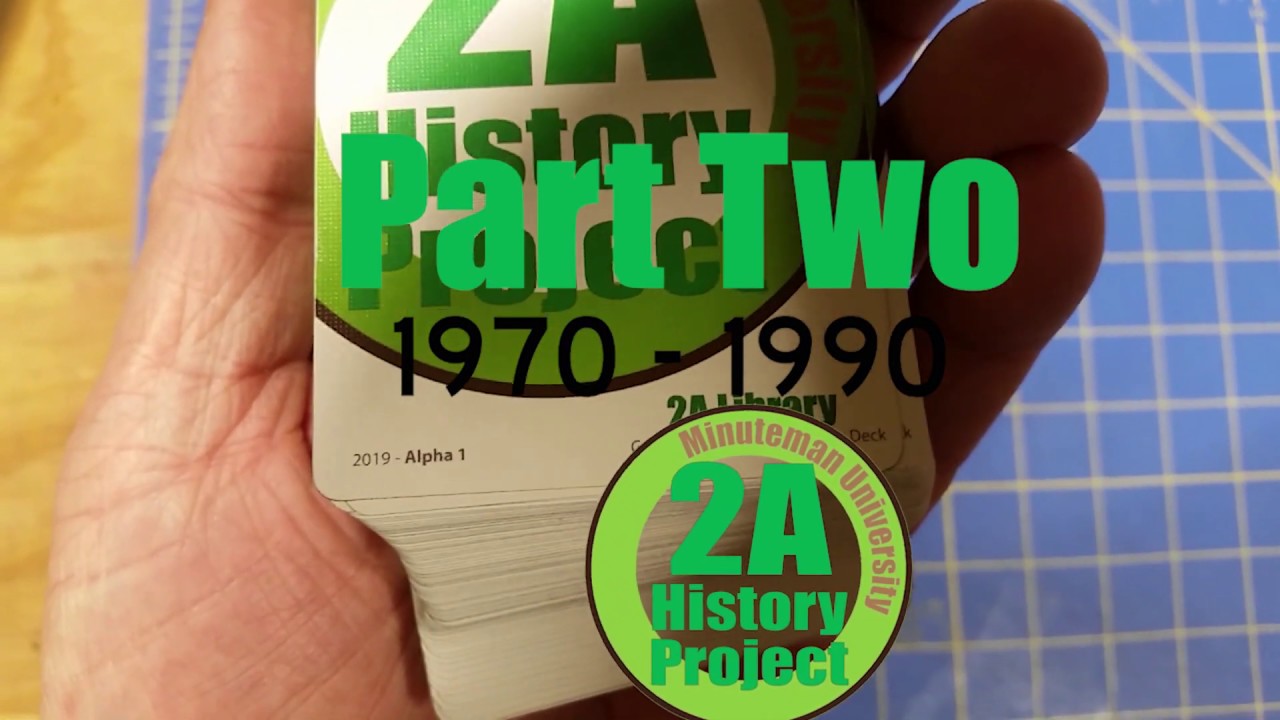 Gun Books 1970 - 1990 Part Two - looking at the 2A Library Deck