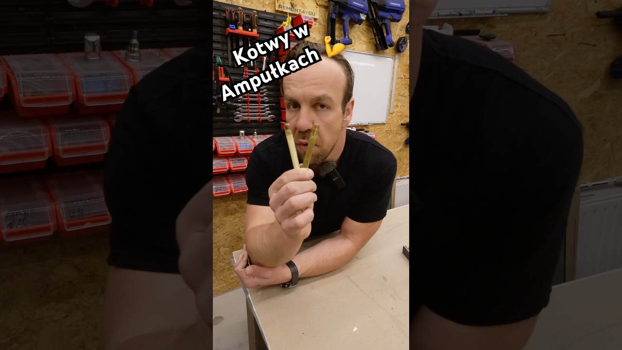 Kotwy chemiczne w ampułkach #remont4you @rawlplugpolska