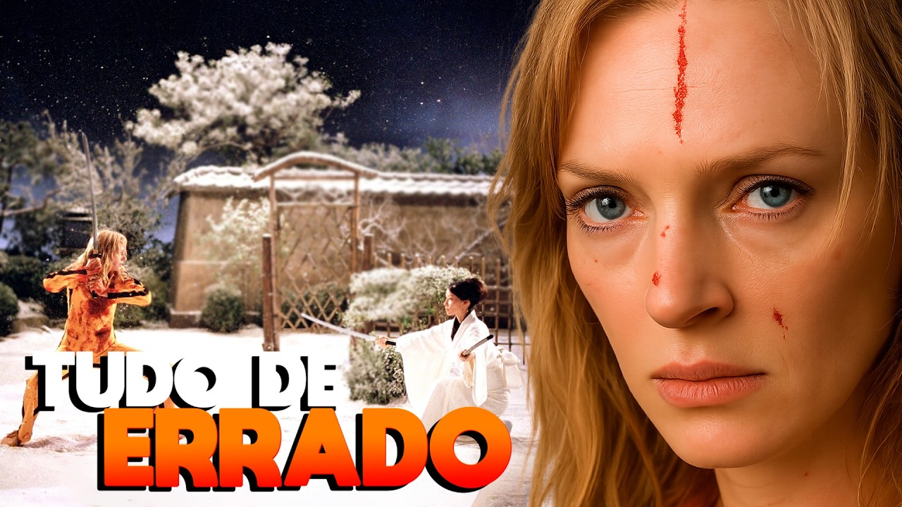 TUDO de ERRADO com KILL BILL (Vol 1 e 2)