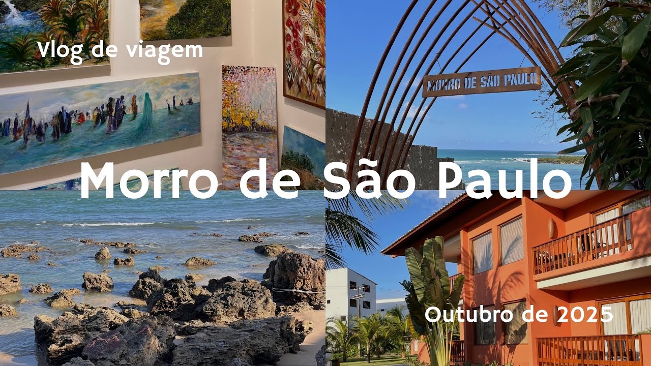 Vlog de viagem | Morro de São Paulo-BA #viagem