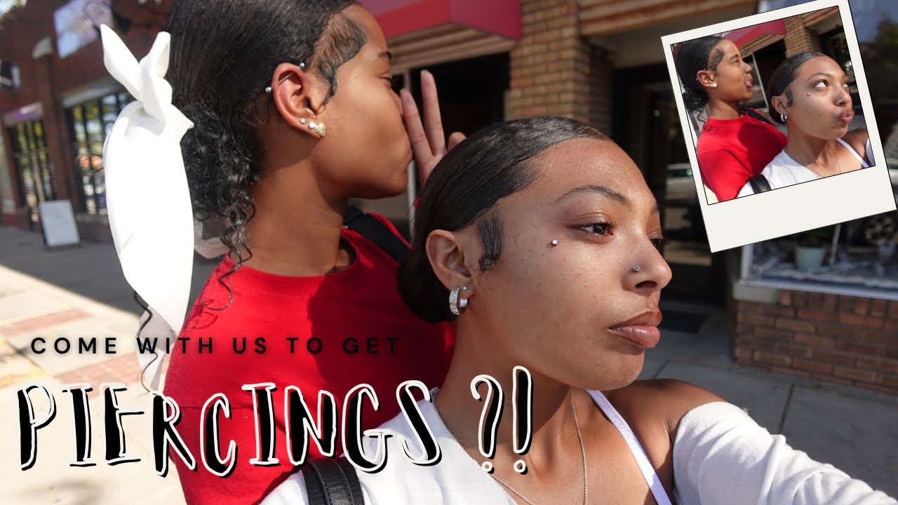 GETTING PIERCINGS VLOG  *♡∞:｡.｡INDUSTRIAL & DERMAL | Ft Eveona