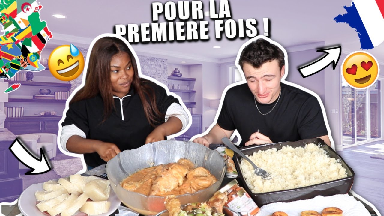 JE FAIS GOUTER DES PRODUITS AFRICAINS A UN FRANCAIS 😅