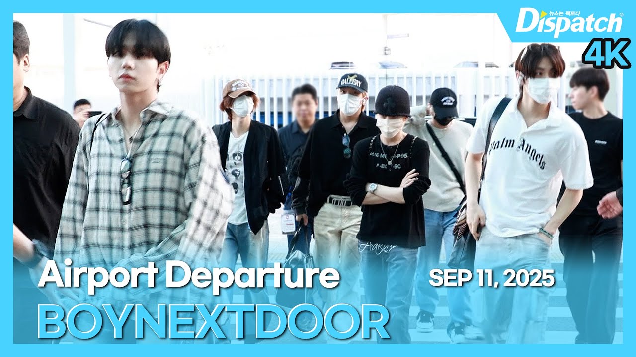 보이넥스트도어, "케이팝 최초! 국제배구연맹 앰버서더가 나가신다~"l BND, "For the 1st time in K-pop! The IVF Ambassador is 🛫"[공항]